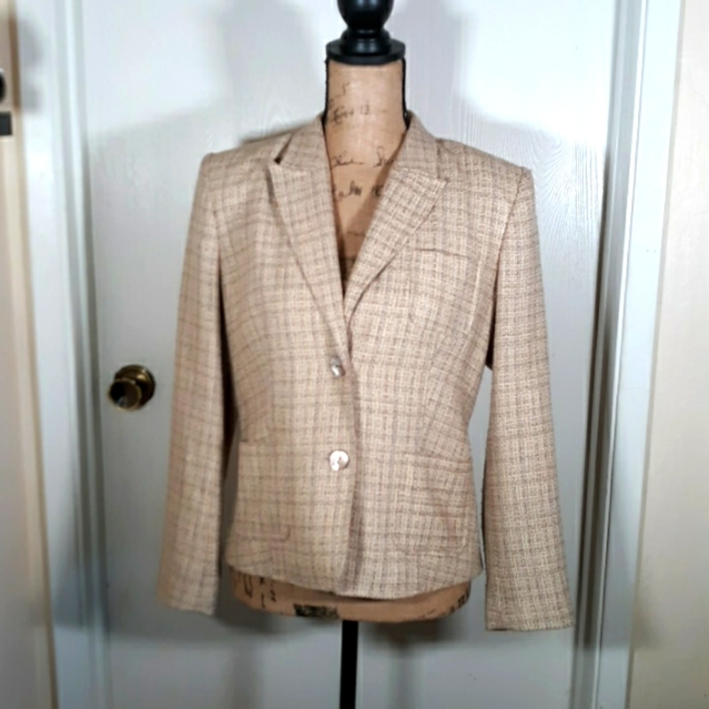 Talbots Blazer Size 8 Petite - Picture 2 of 8